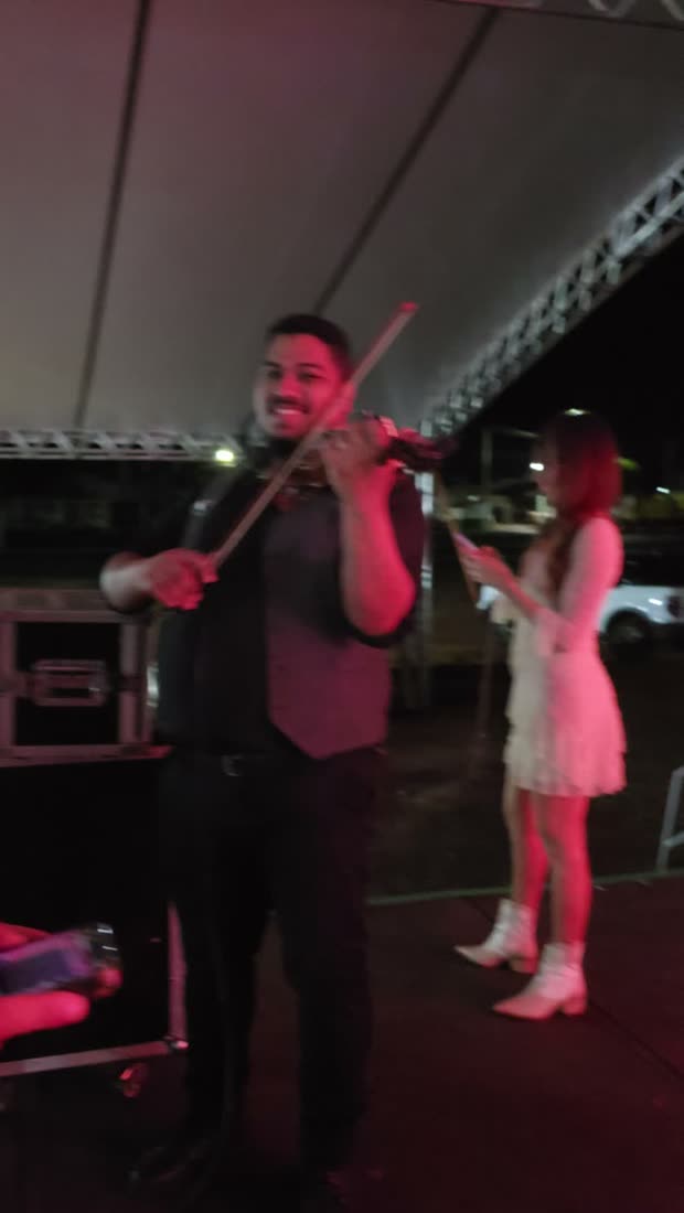 Violino no show de Quirinópolis