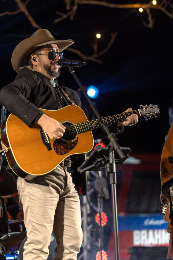 Folk e country na noite de abertura