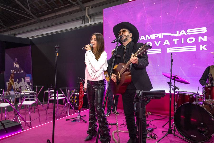 Banda no palco da Campinas Innovation Week